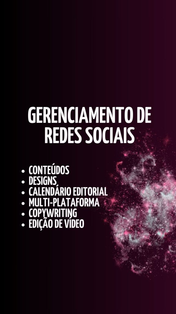 gerenciamento de redes sociais